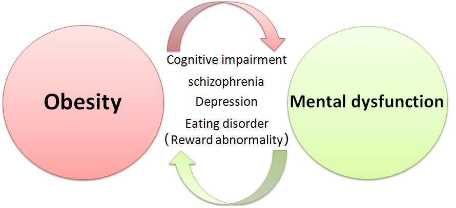 obesity, depression, mental health and weight gain